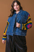 festival-weave-washed-denim-jacket Flying Tomato - Sophia's Style-8